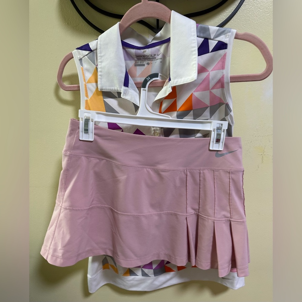 Womens Golf Tennis Nike Outfit Size Small